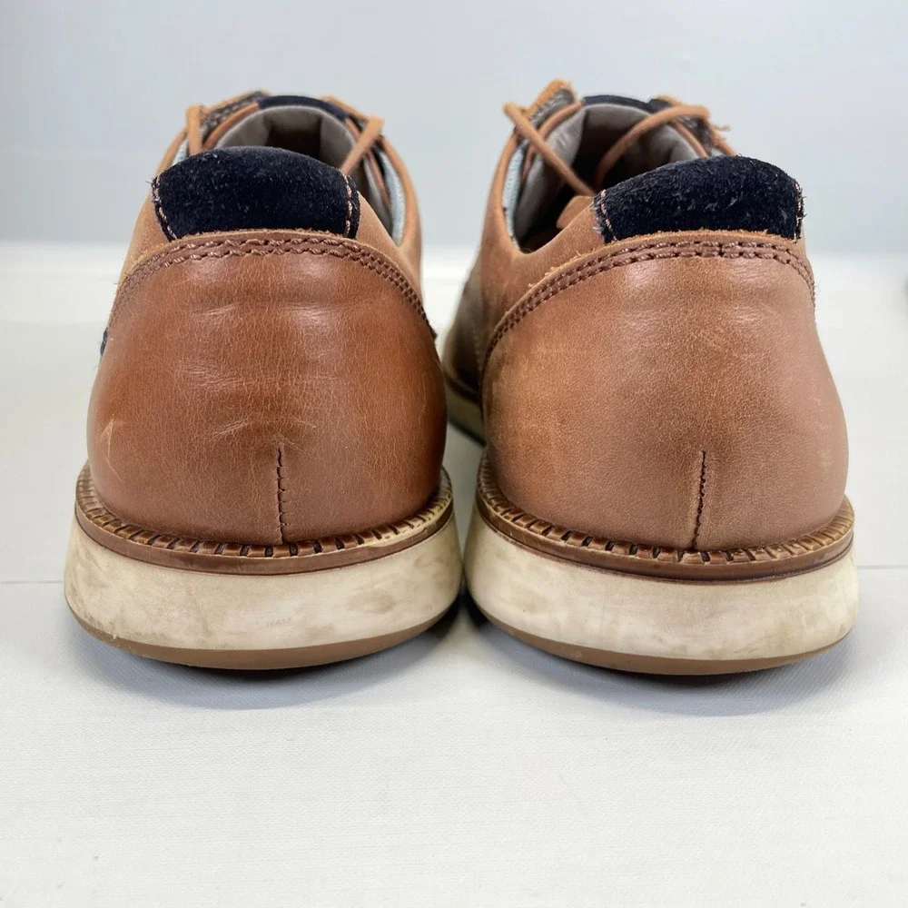 Josef Seibel Tyler Oxford Shoes Mens Size 42 US 9 Brown Leather Lace Up Casual